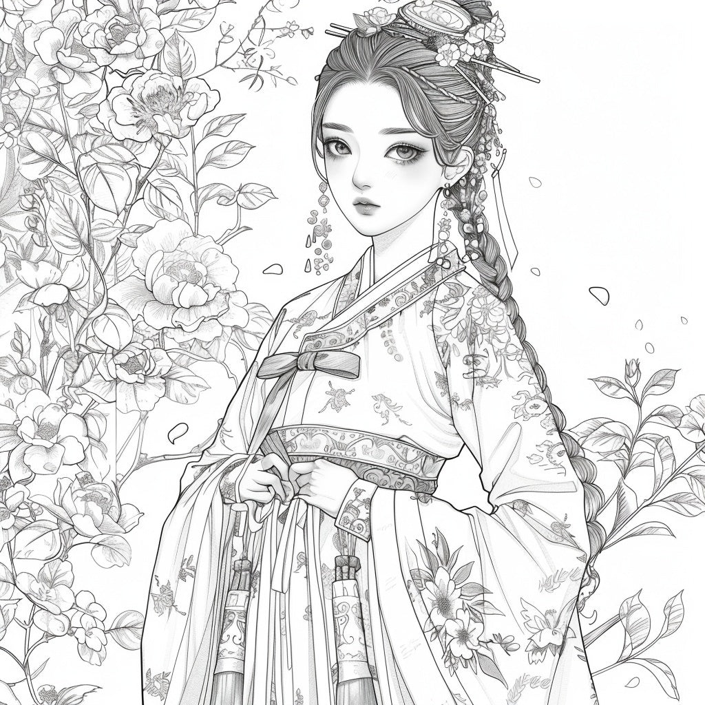 Elegance in Bloom – The Noble Flower of Joseon
