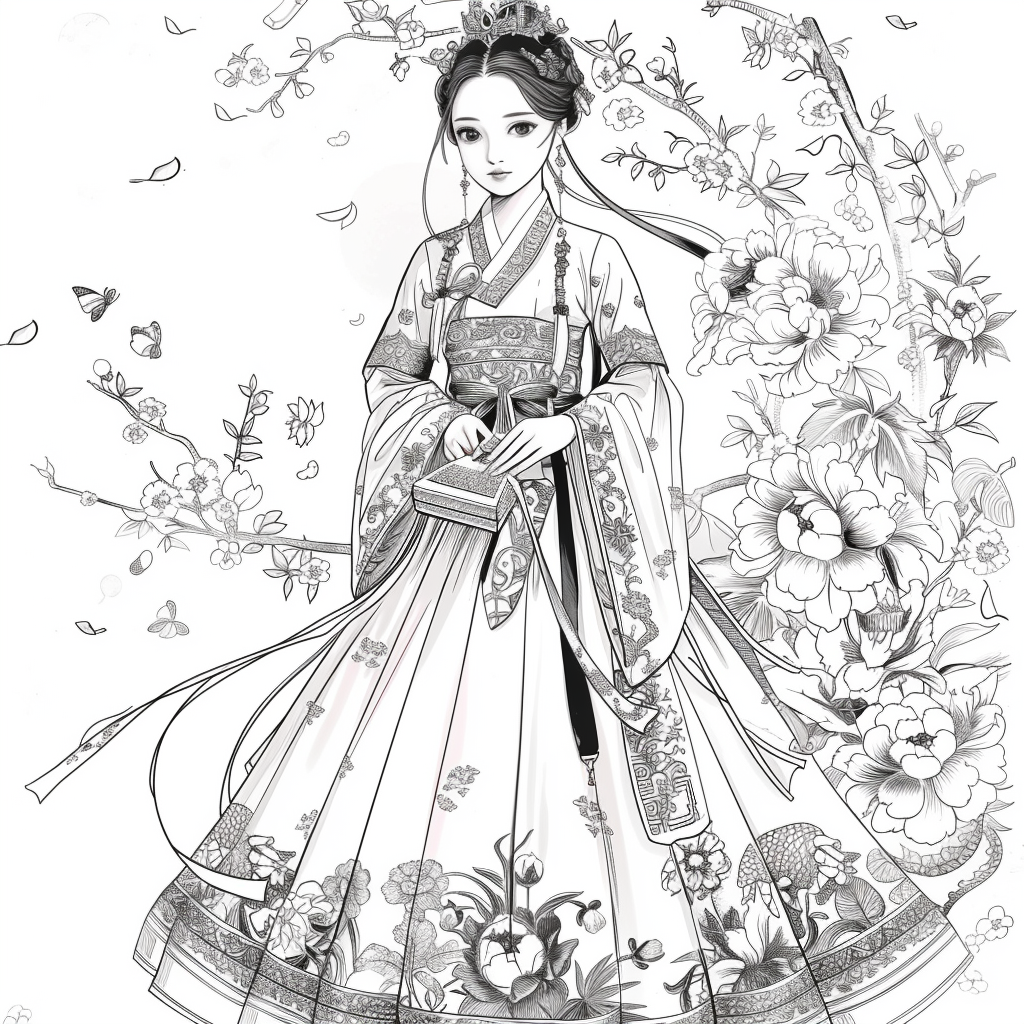 Floral Grace – The Blooming Beauty of Joseon
