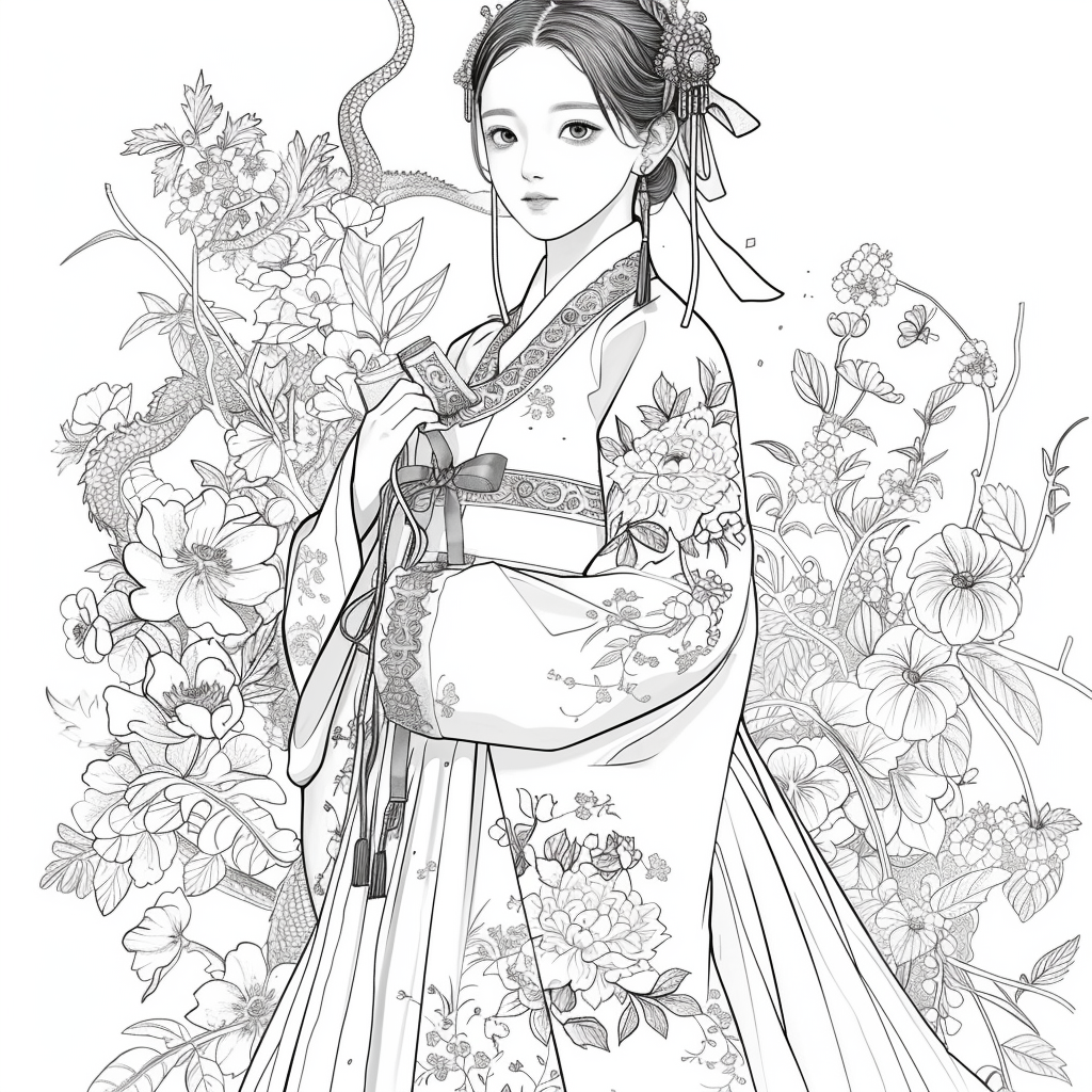 Floral Grace – The Blooming Beauty of Joseon