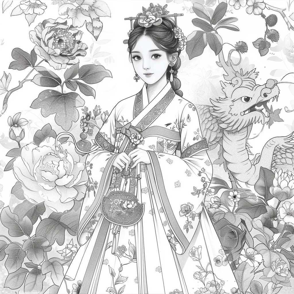 Floral Grace – The Blooming Beauty of Joseon