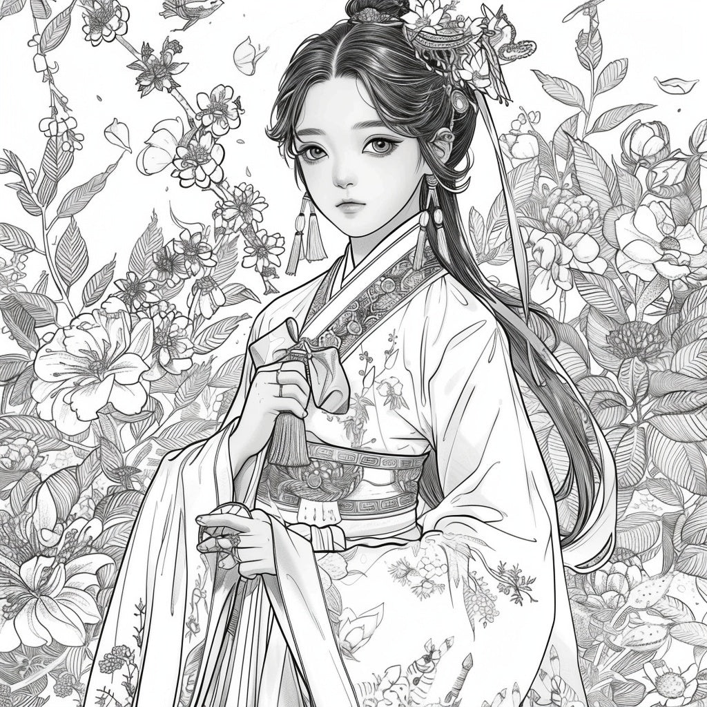 Elegance in Bloom – The Noble Flower of Joseon