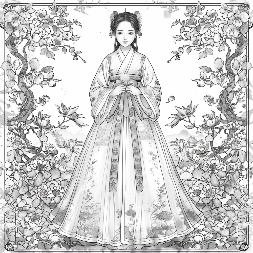 Whispers of Petals – The Dreaming Hanbok Girl