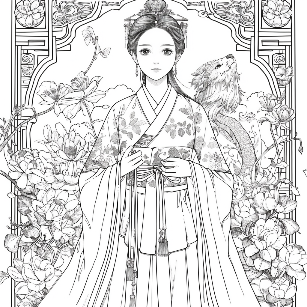 Whispers of Petals – The Dreaming Hanbok Girl