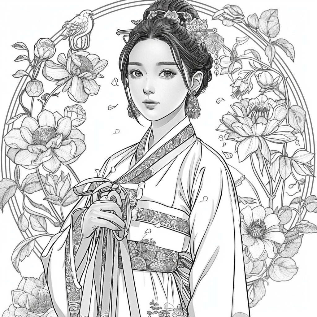 Golden Elegance – The Peony Empress