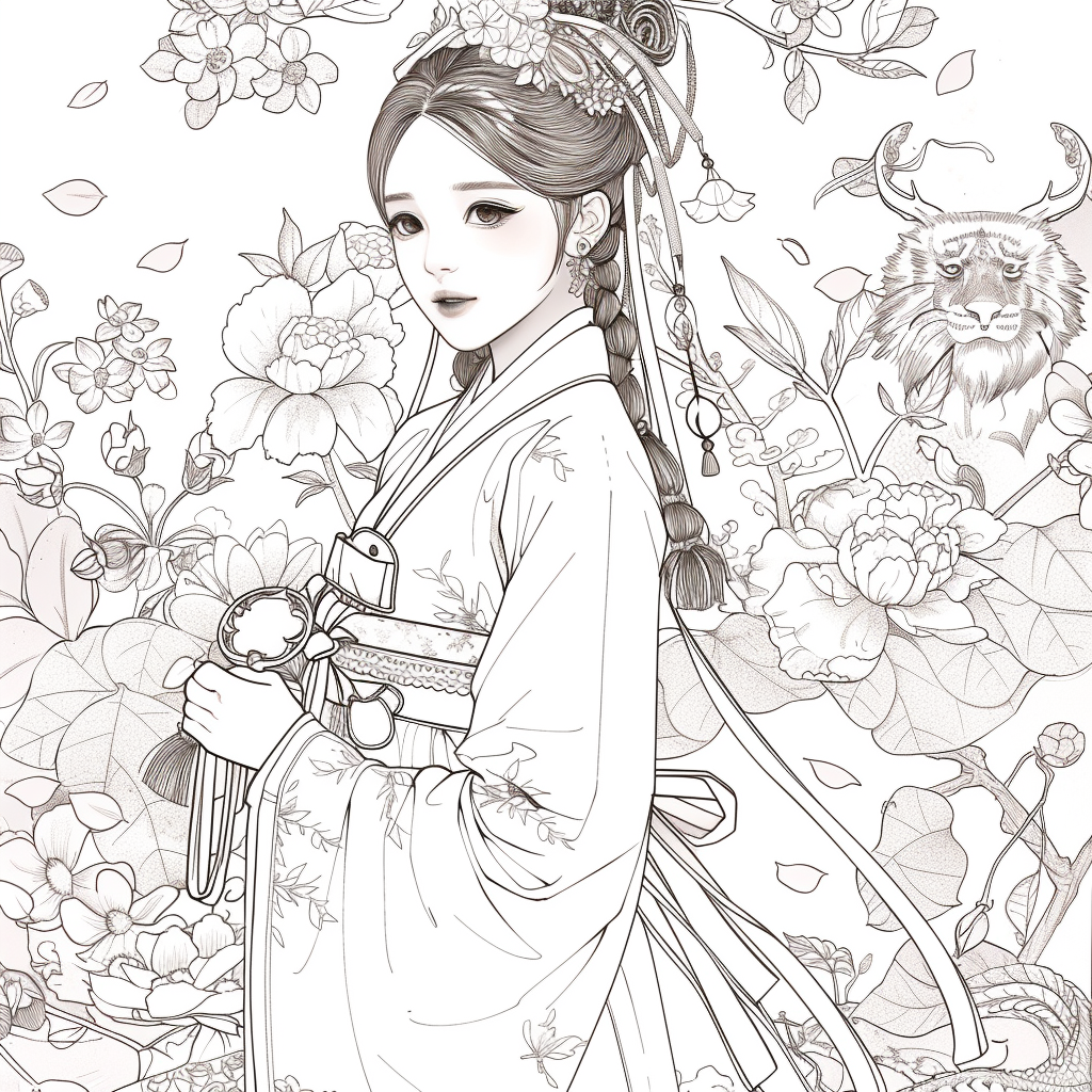 Whispers of Petals – The Dreaming Hanbok Girl