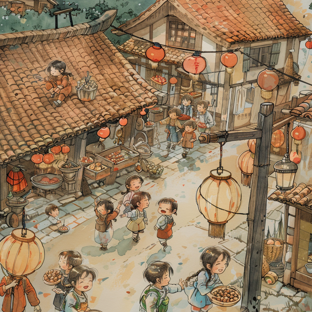 Moonlight Festival – A Night of Lanterns and Laughter