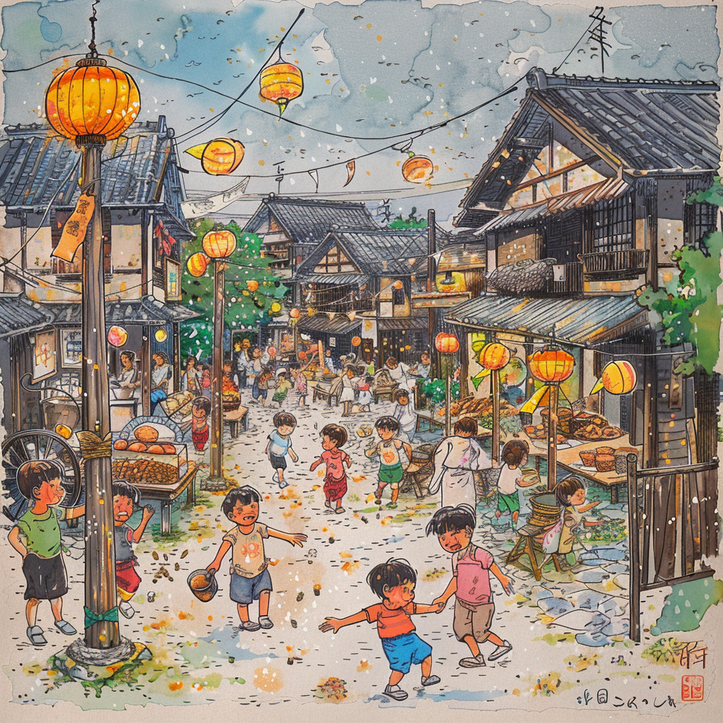 Moonlight Festival – A Night of Lanterns and Laughter