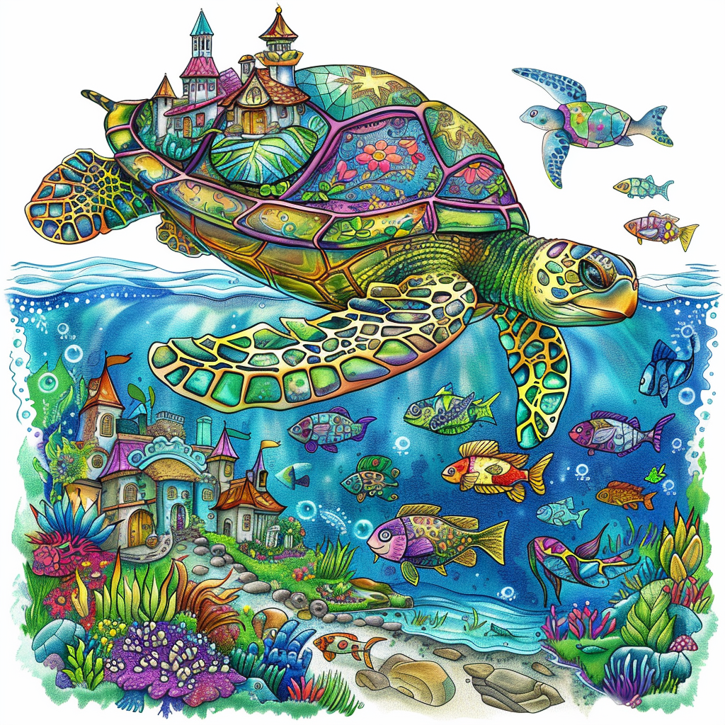 Turtle Kingdom – The Floating Castle of the Coral Sea