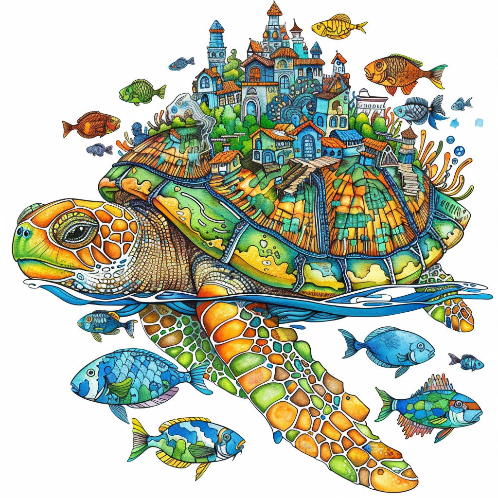 Turtle Kingdom – The Floating Castle of the Coral Sea