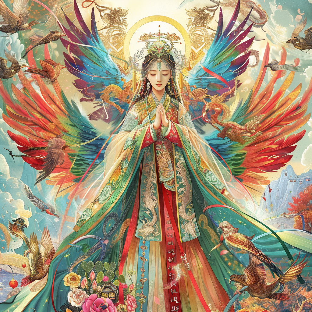 The Divine Empress of Radiant Wings