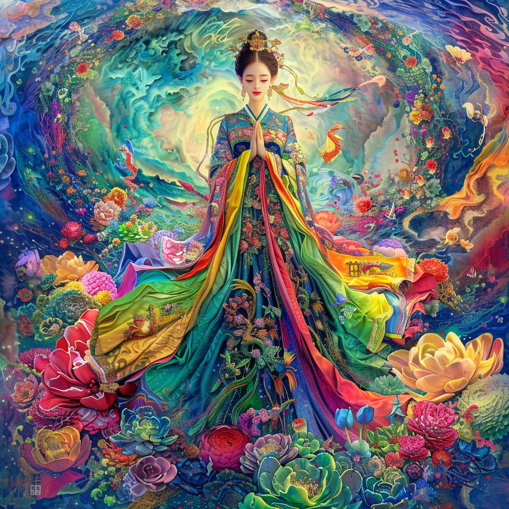 The Rainbow Empress of Eternal Bloom
