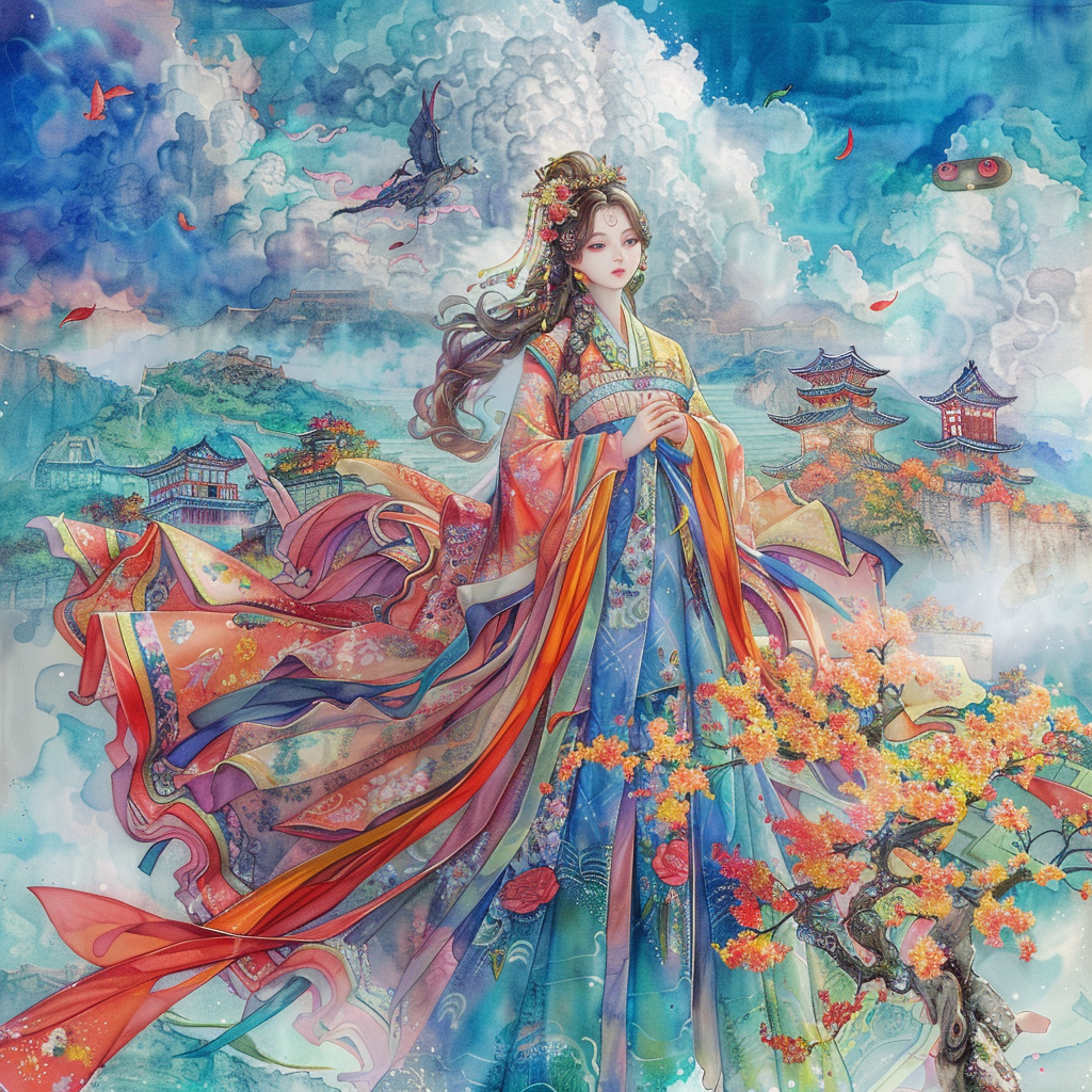 The Sky Princess of Blossoming Realms