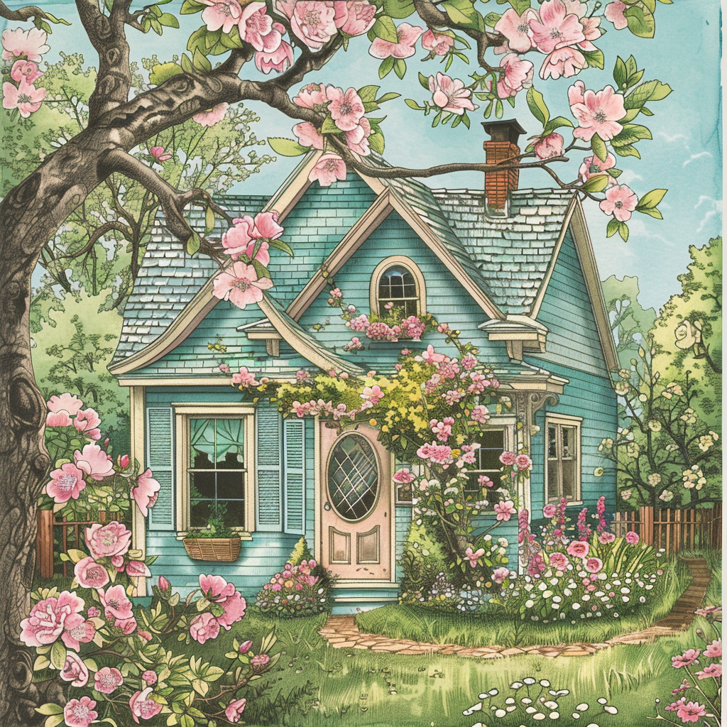 Spring Cottage Whispers