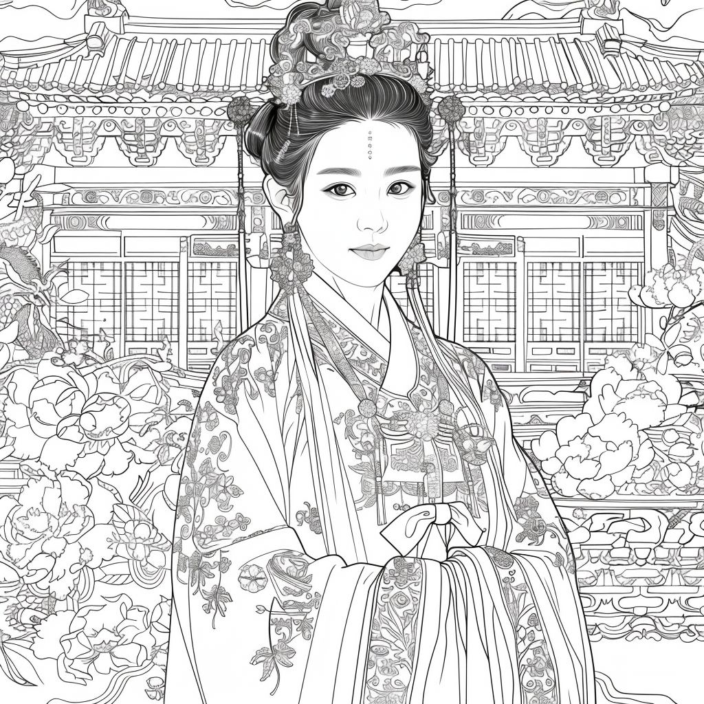 Whispers of Petals – The Dreaming Hanbok Girl