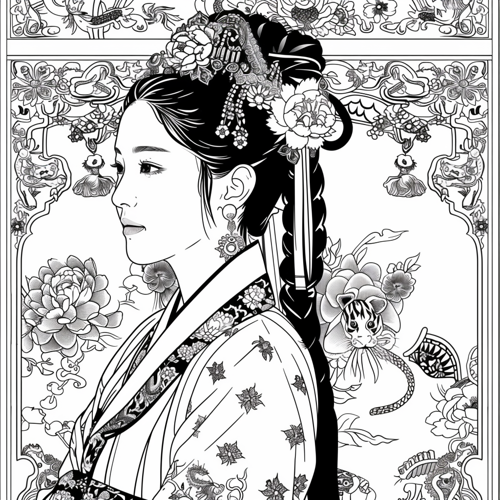 Floral Grace – The Blooming Beauty of Joseon