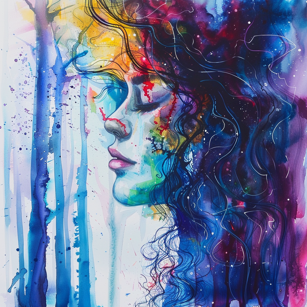 Echoes of the Soul: A Portrait in Light and Silence