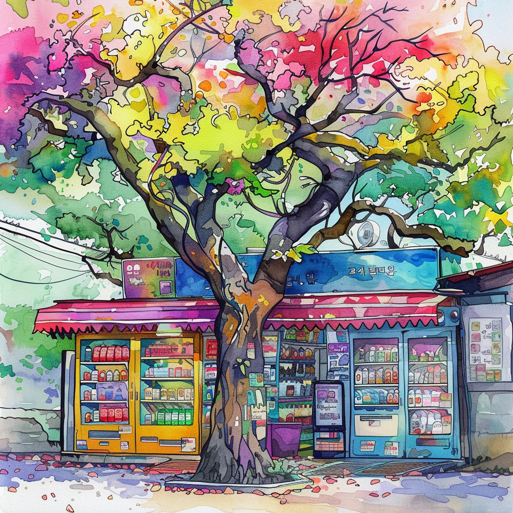 The Corner Store Beneath the Maple Tree
