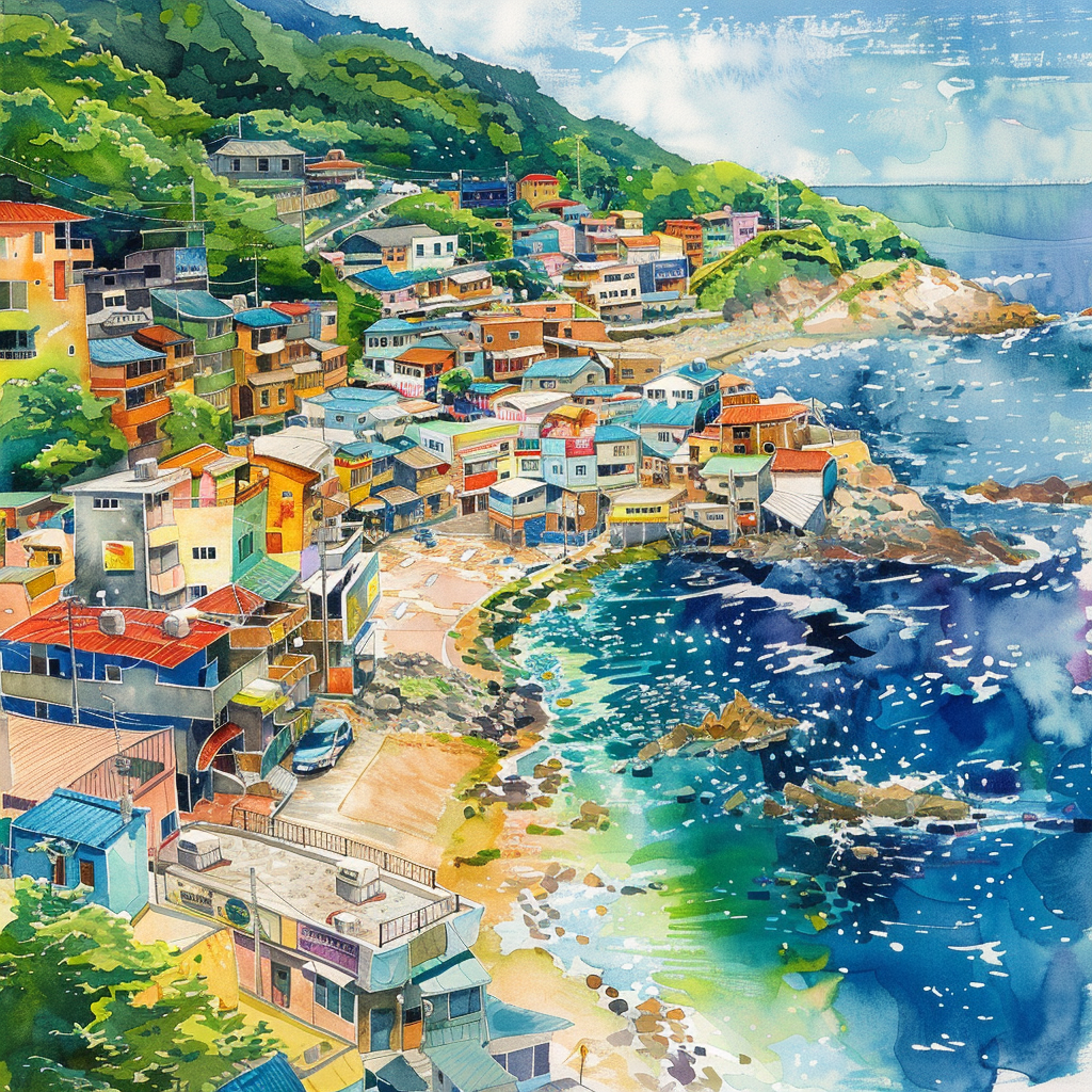 Coastal Colors of Busan
