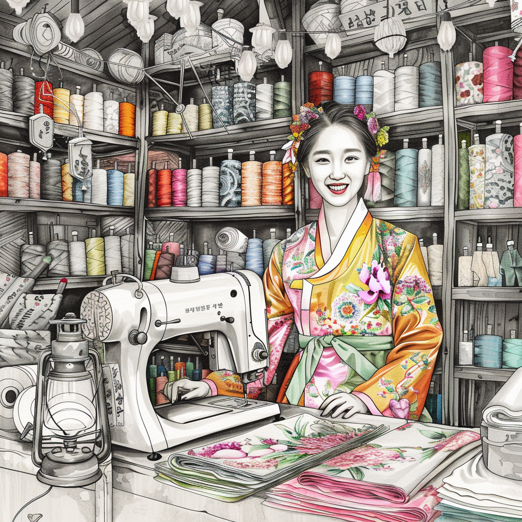 The Hanbok Seamstress of Tradition