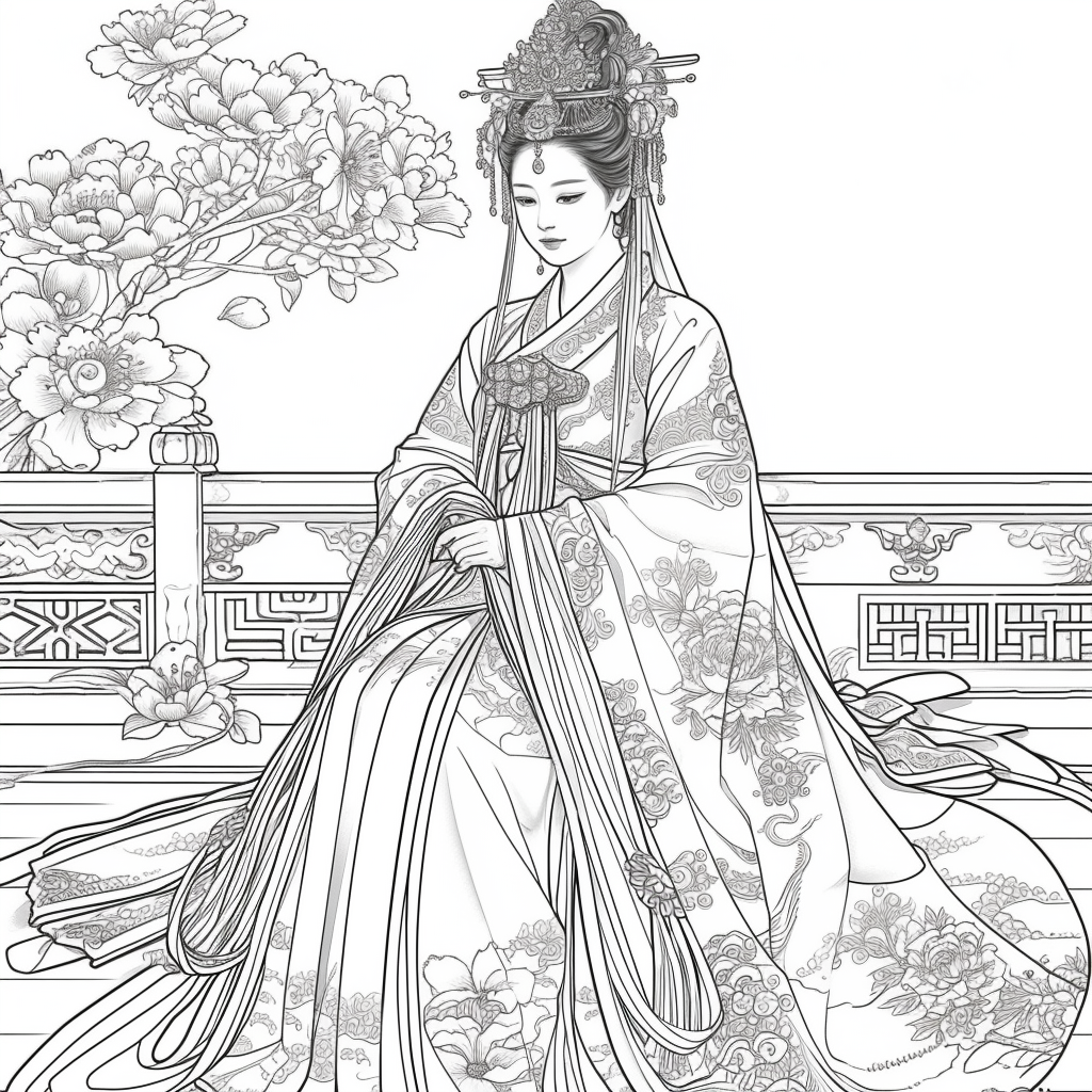 Majesty in Hanbok