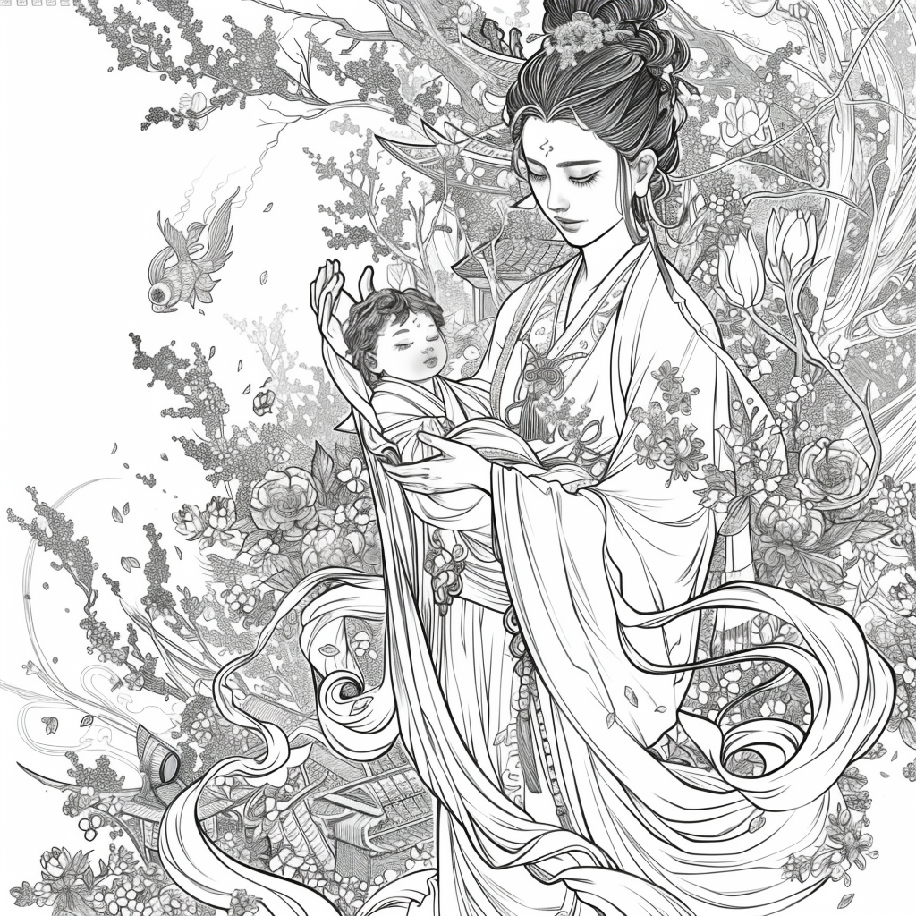 Heavenly Grace: The Prayer of the Celestial Maiden.