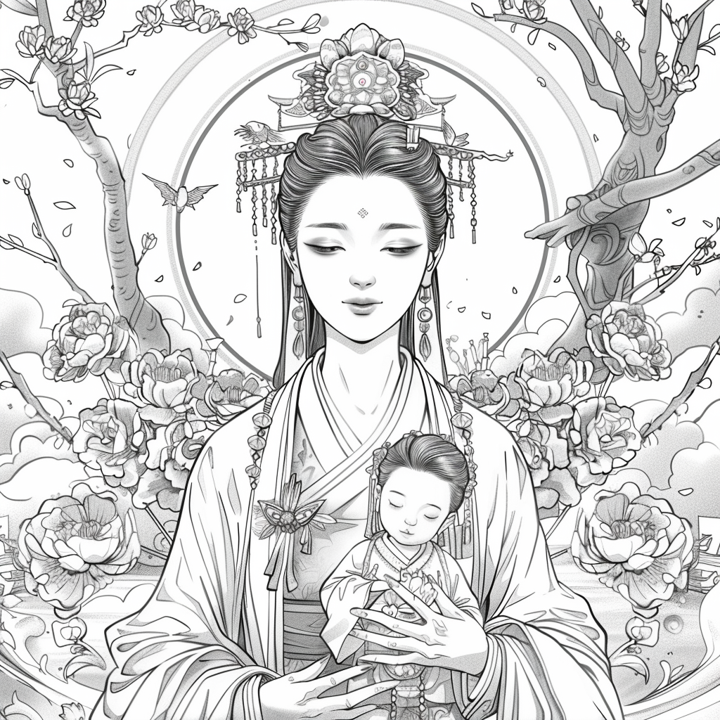 Heavenly Grace: The Prayer of the Celestial Maiden.