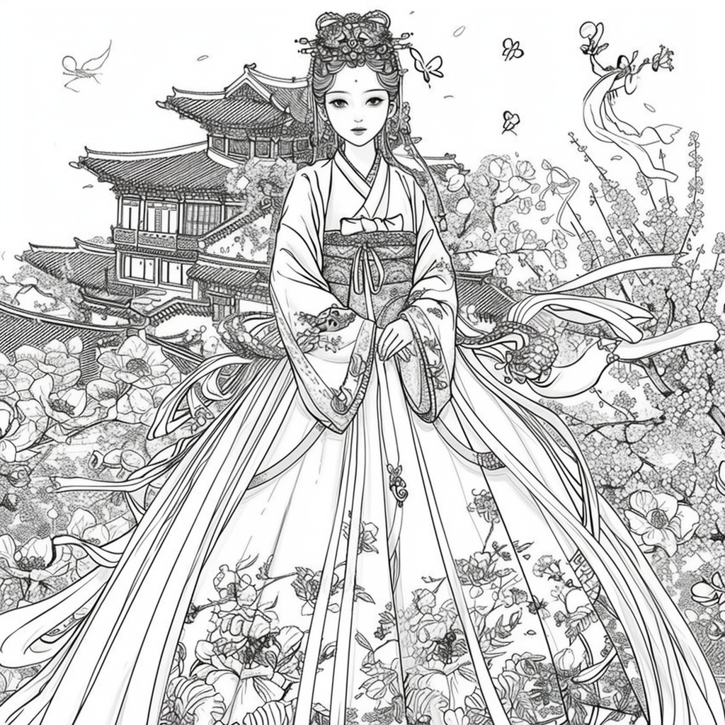 The Radiant Blossom Princess