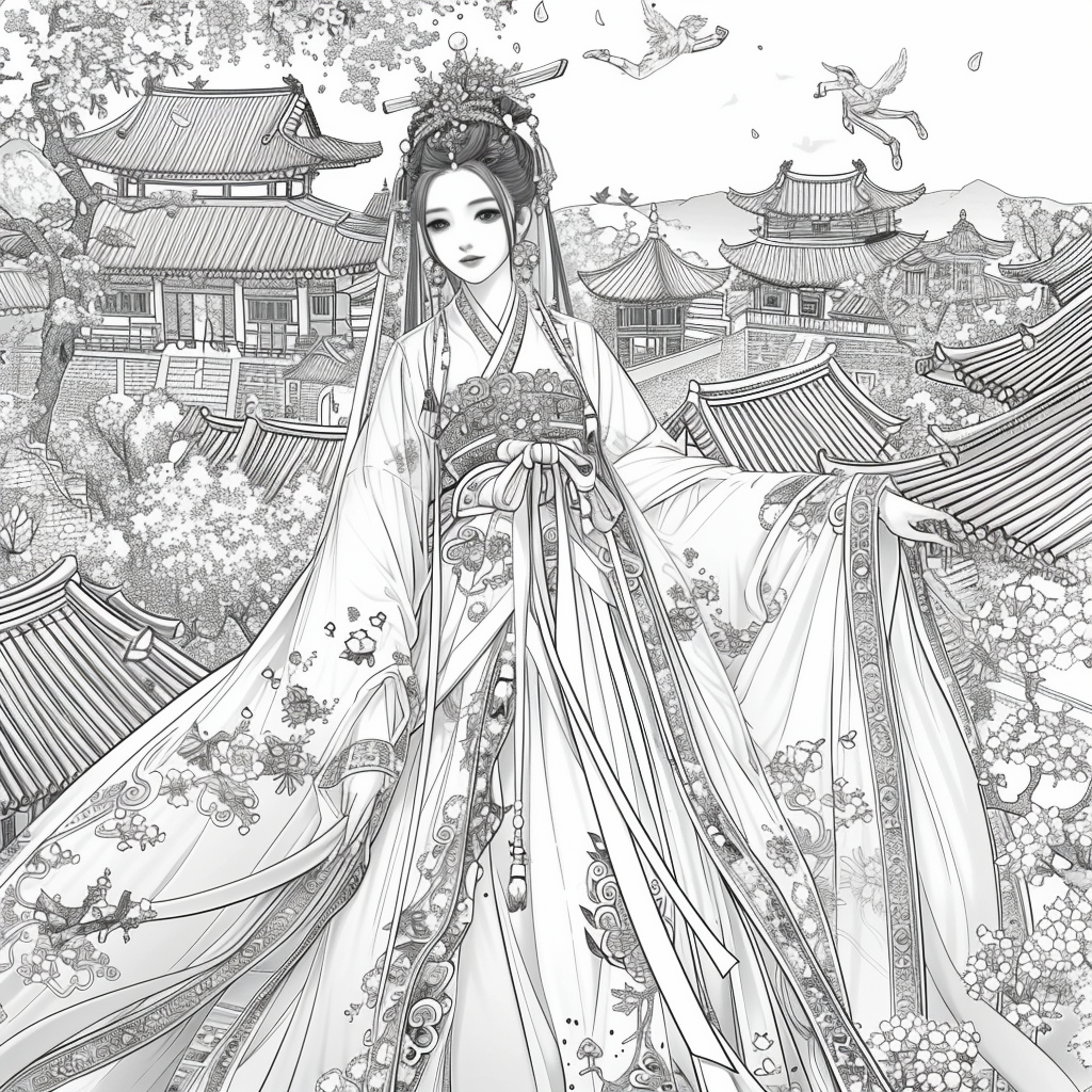 Heavenly Grace: The Prayer of the Celestial Maiden.