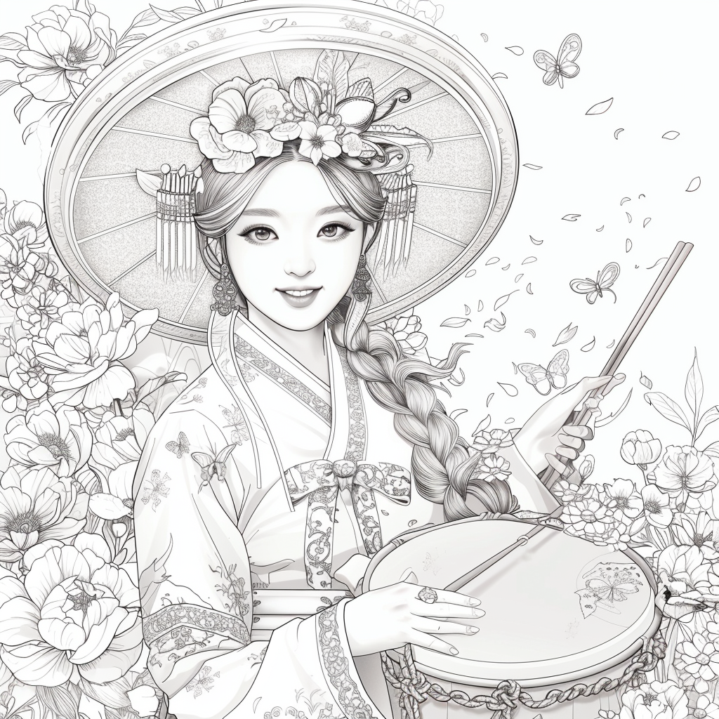 The Drummer of Blossoms