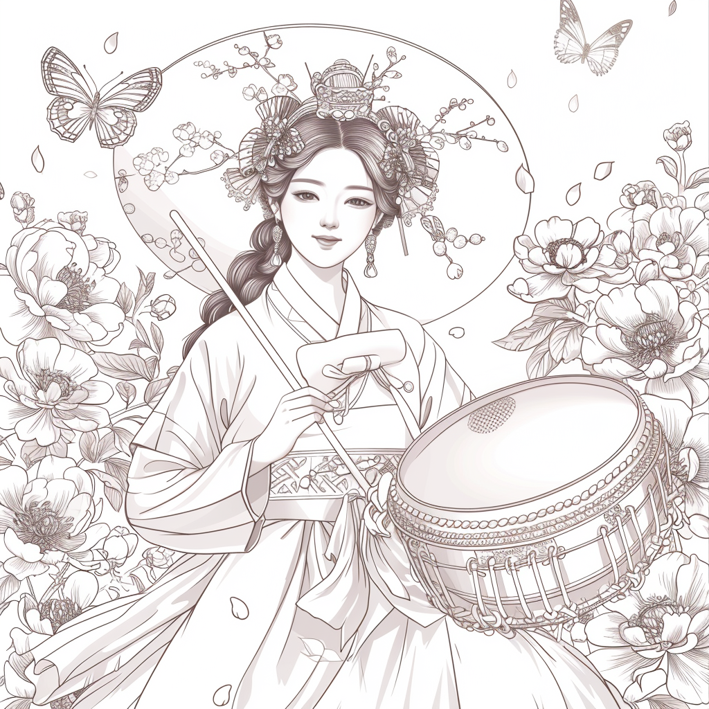 The Drummer of Blossoms