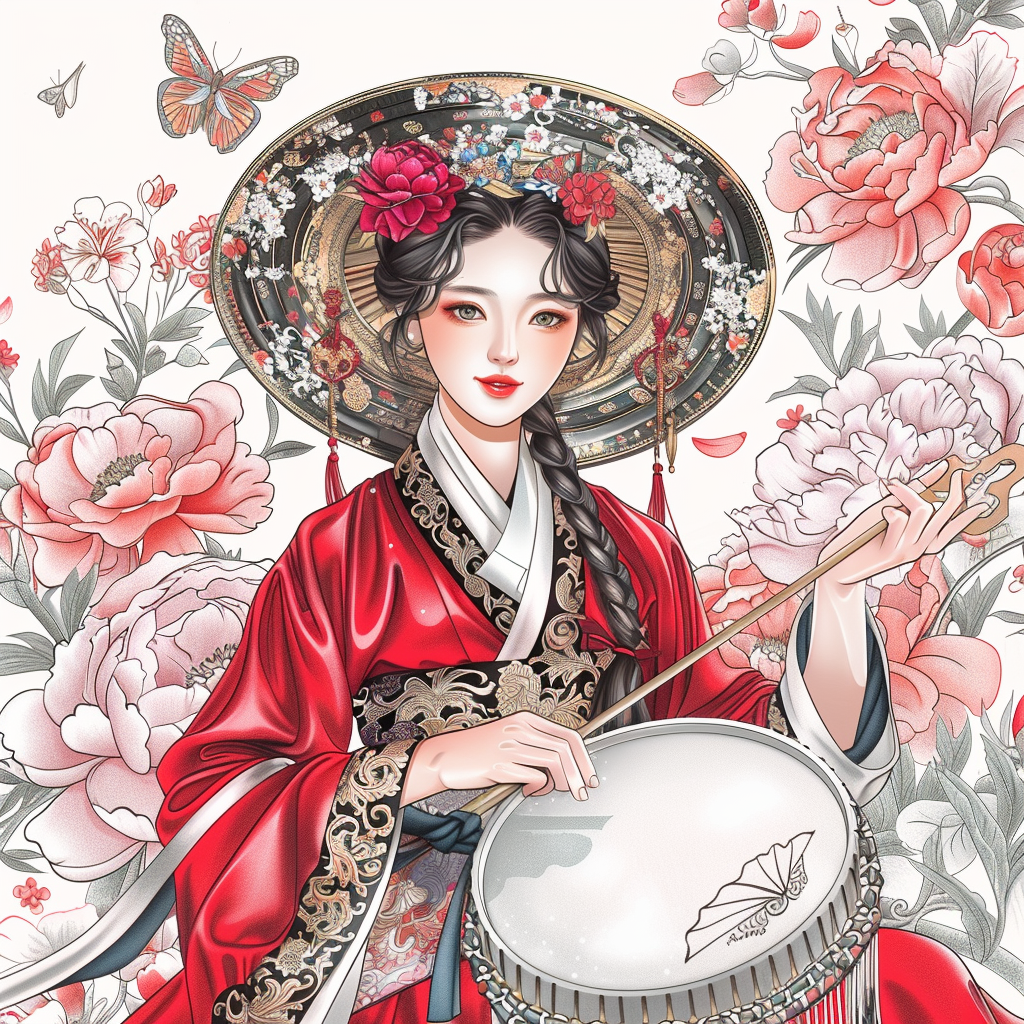 The Drummer of Blossoms