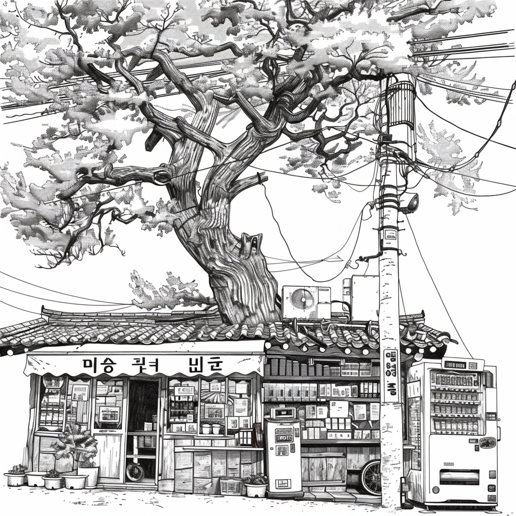 The Corner Store Beneath the Maple Tree
