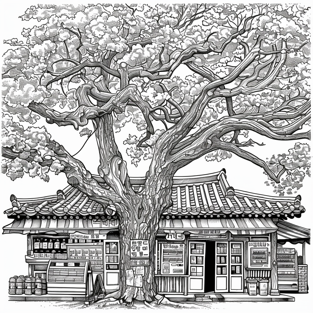 The Corner Store Beneath the Maple Tree