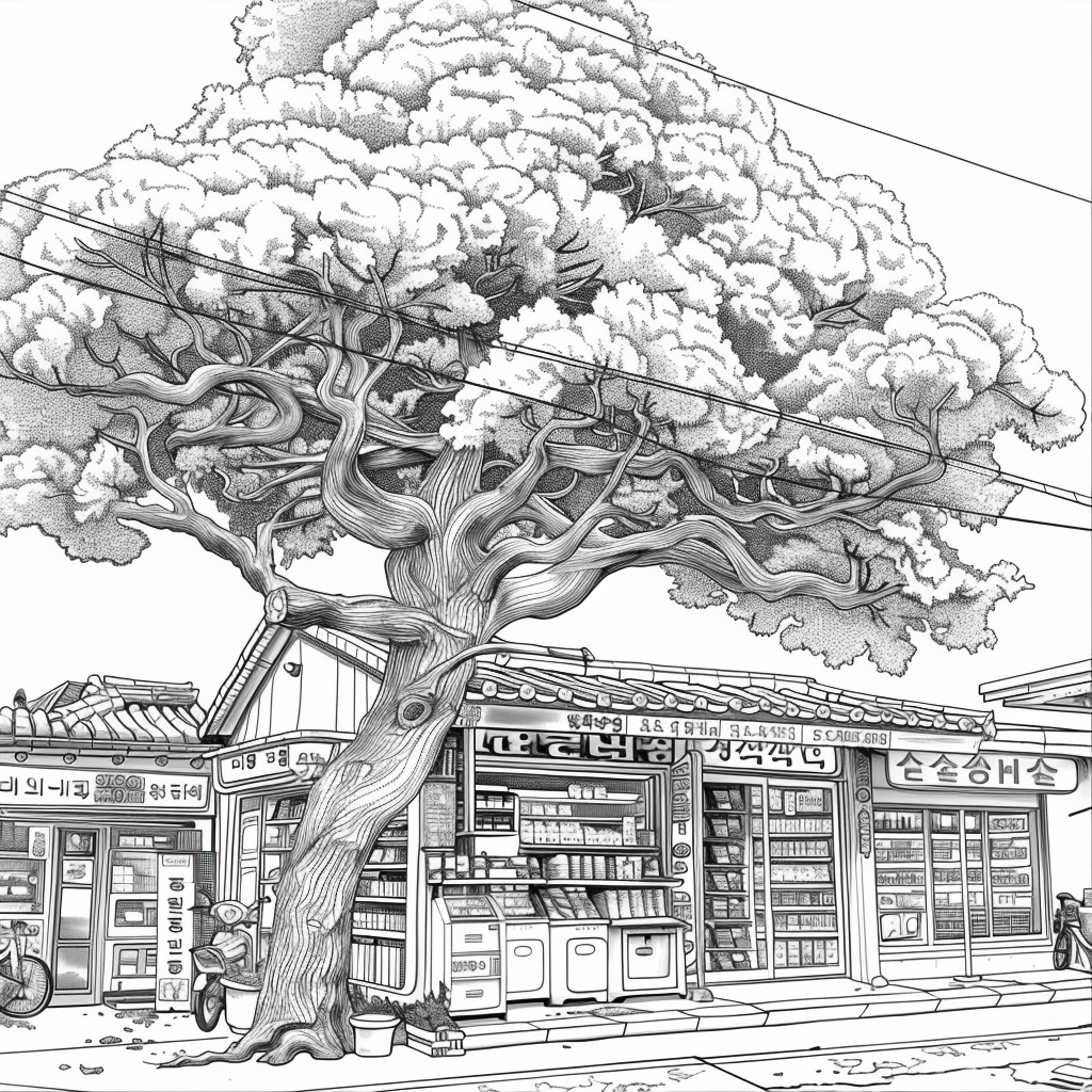 The Corner Store Beneath the Maple Tree