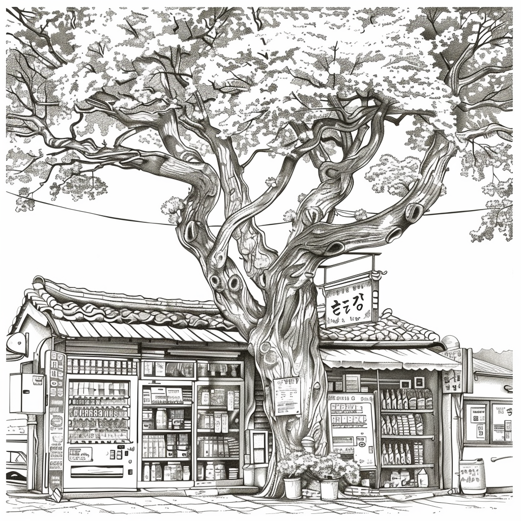 The Corner Store Beneath the Maple Tree