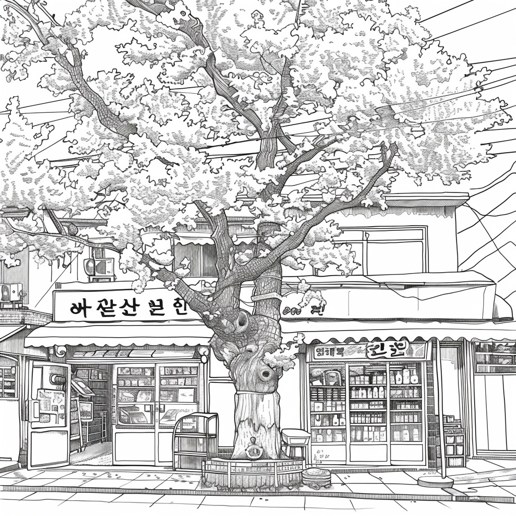 The Corner Store Beneath the Maple Tree