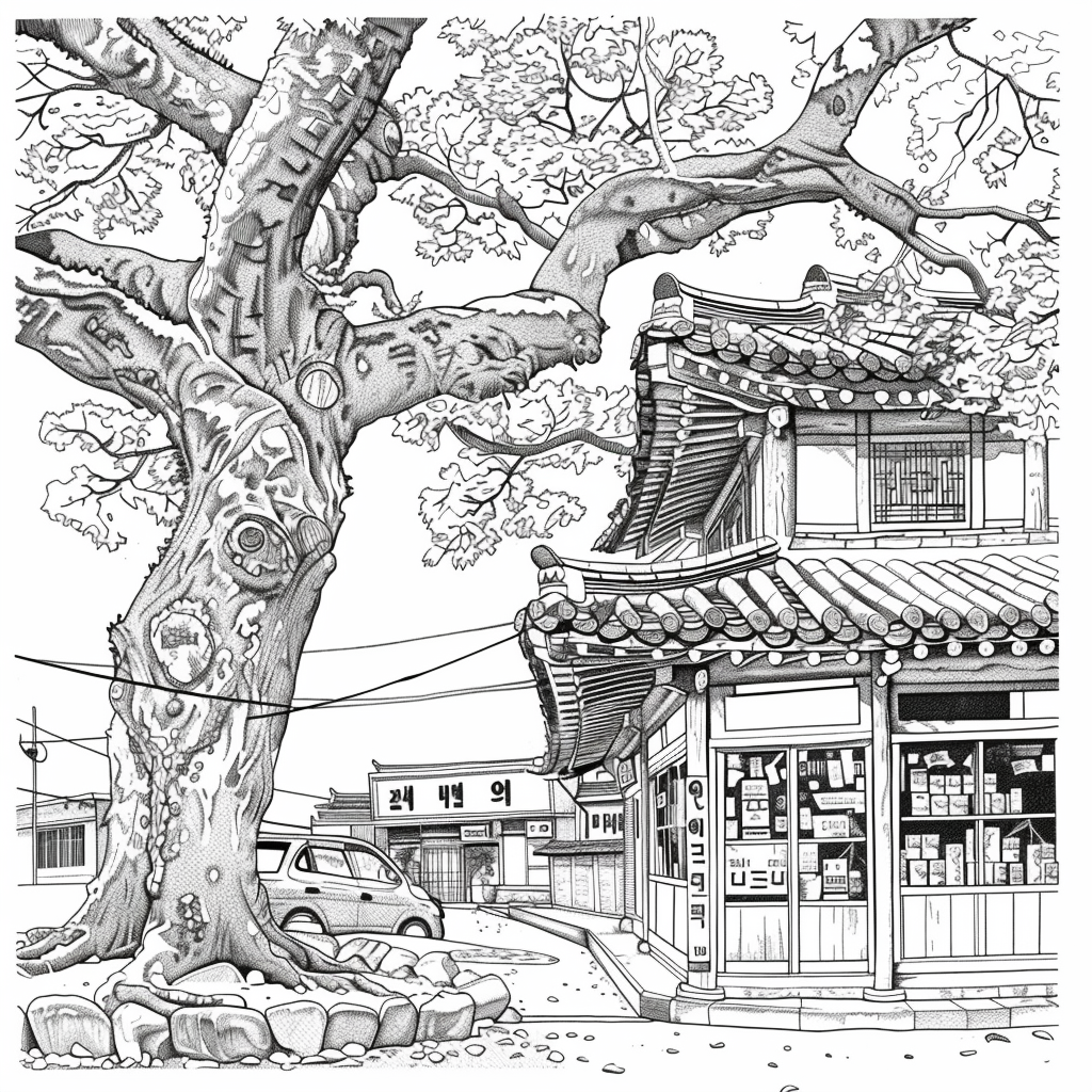 The Corner Store Beneath the Maple Tree