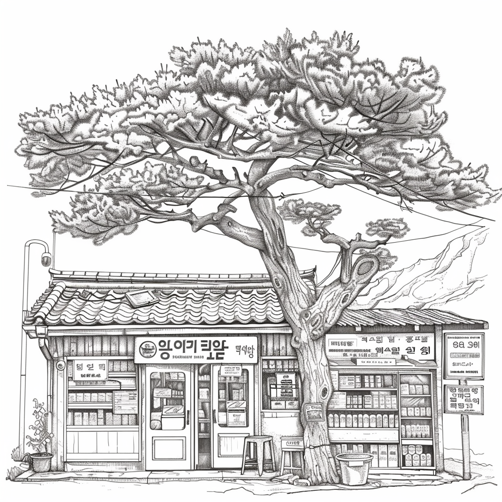 The Corner Store Beneath the Maple Tree
