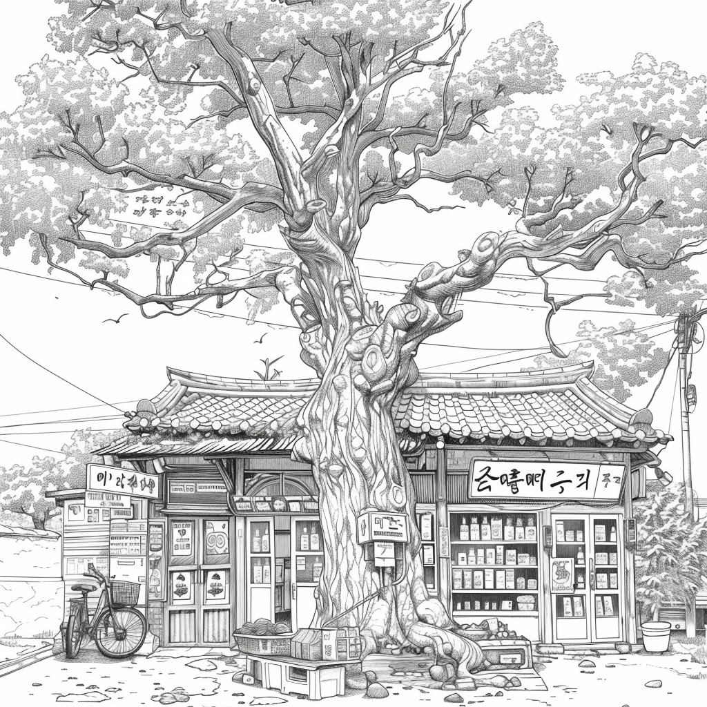 The Corner Store Beneath the Maple Tree
