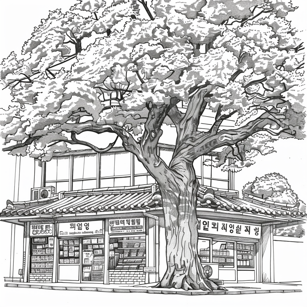 The Corner Store Beneath the Maple Tree