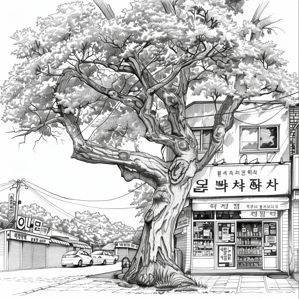 The Corner Store Beneath the Maple Tree