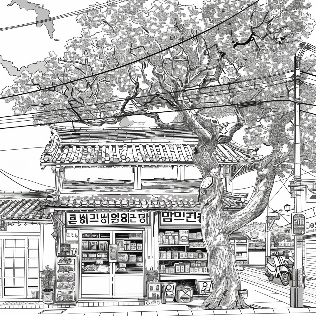 The Corner Store Beneath the Maple Tree