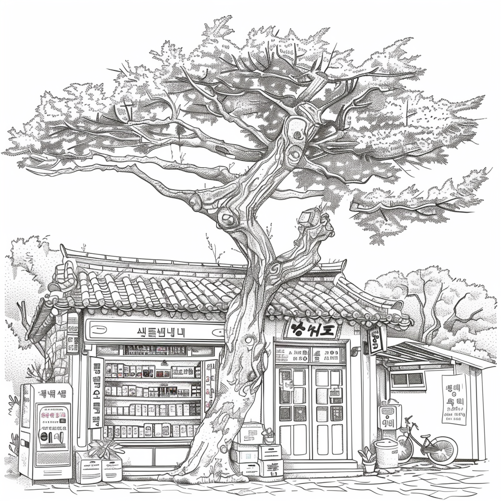 The Corner Store Beneath the Maple Tree
