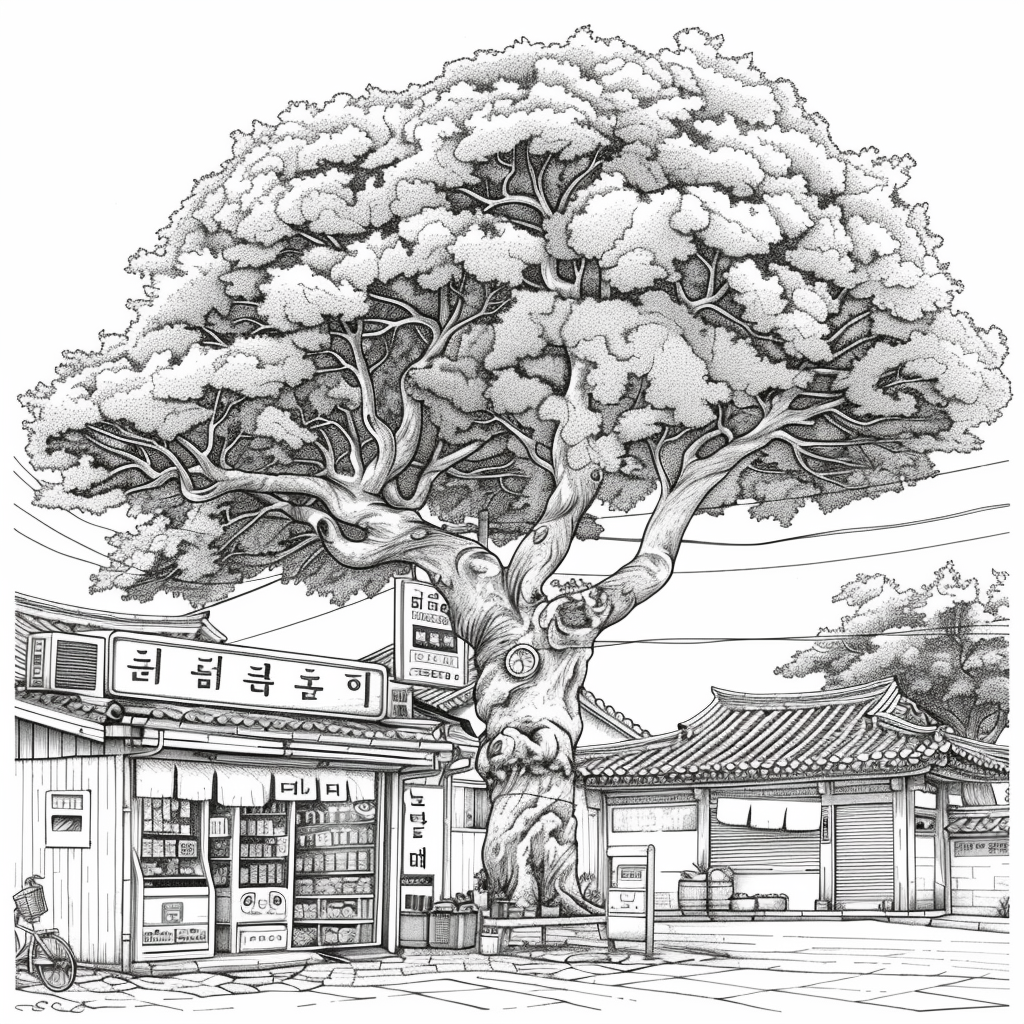 The Corner Store Beneath the Maple Tree