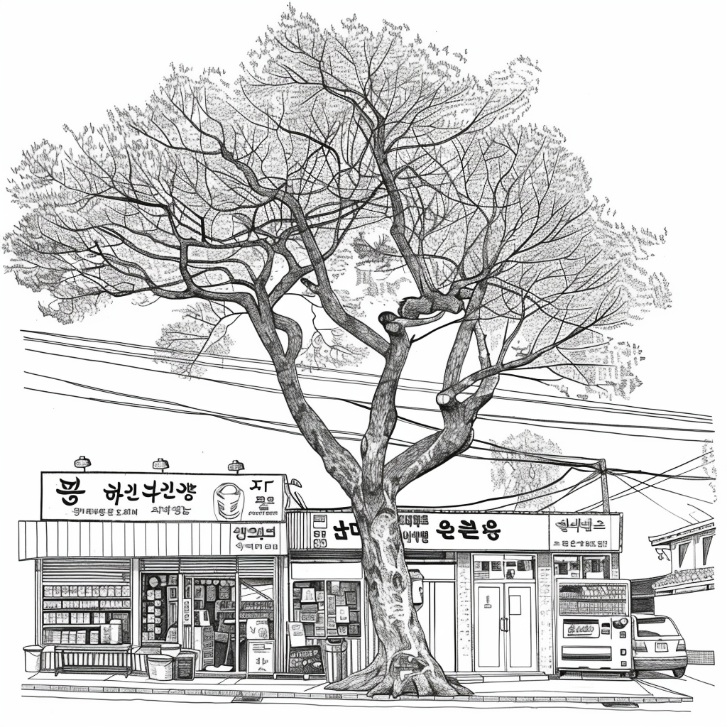 The Corner Store Beneath the Maple Tree