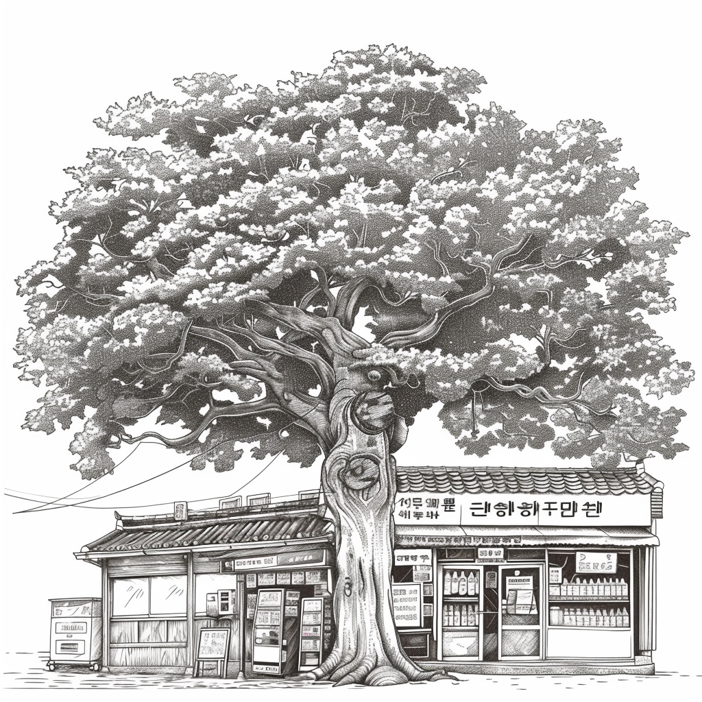 The Corner Store Beneath the Maple Tree