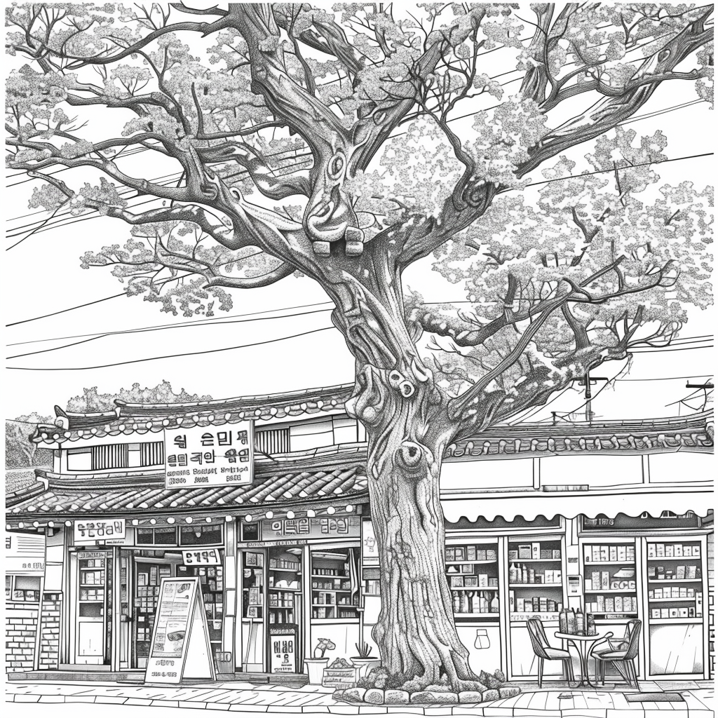 The Corner Store Beneath the Maple Tree