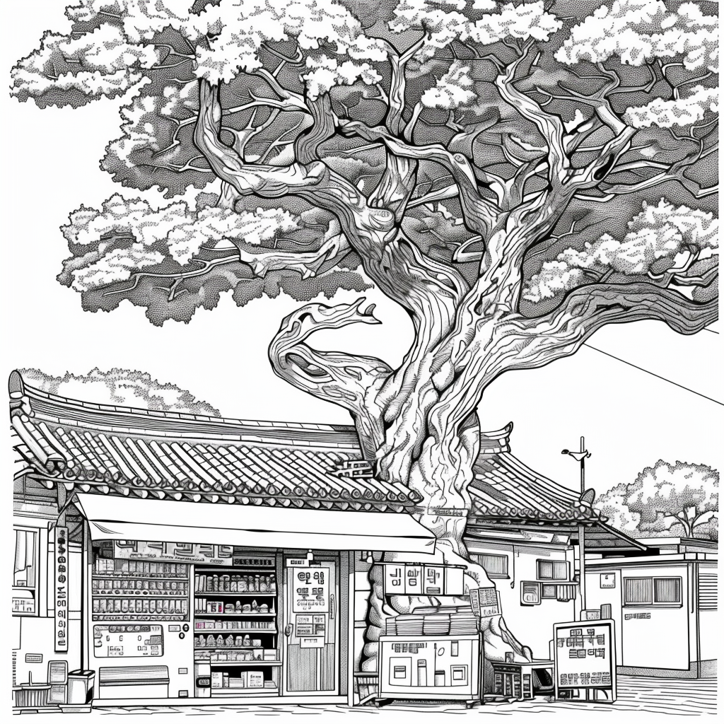 The Corner Store Beneath the Maple Tree