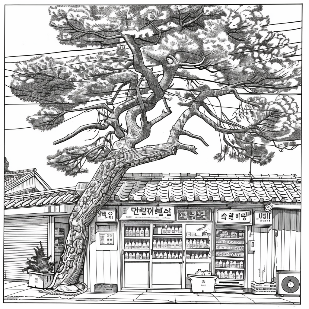 The Corner Store Beneath the Maple Tree