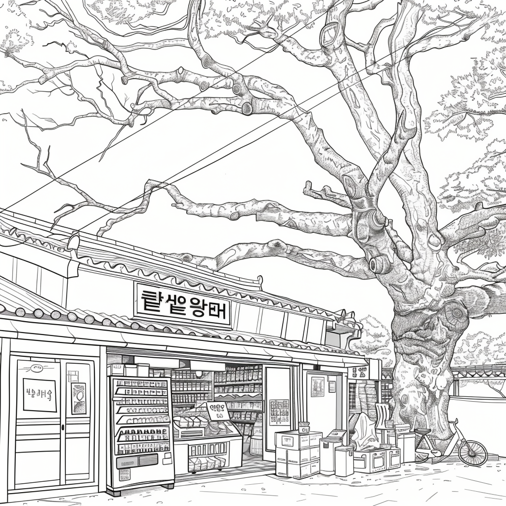 The Corner Store Beneath the Maple Tree